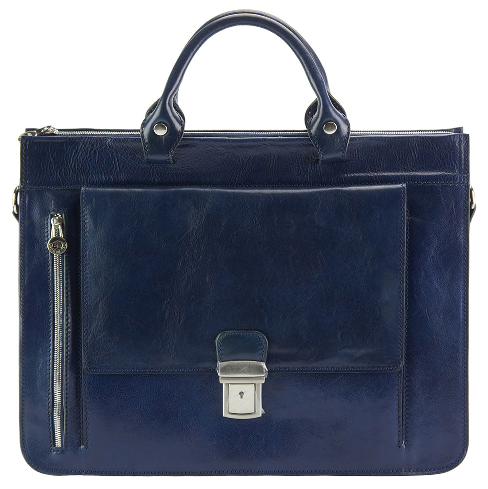 Donato leather Briefcase-37