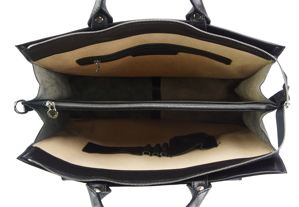 Donato leather Briefcase-28