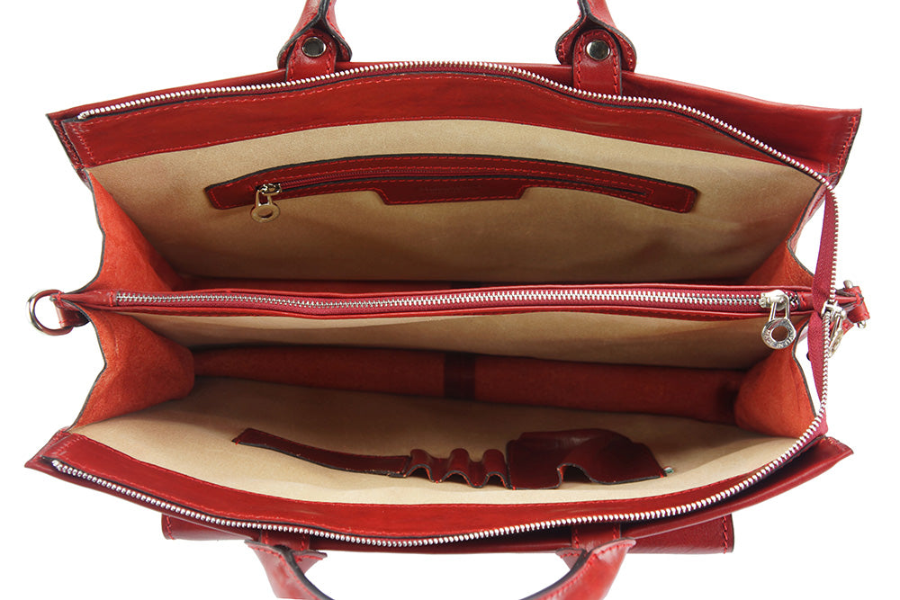 Donato leather Briefcase-34