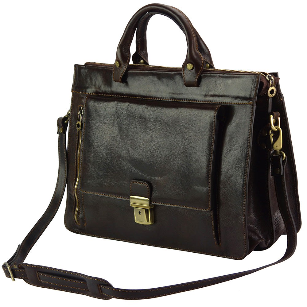 Donato leather Briefcase-3