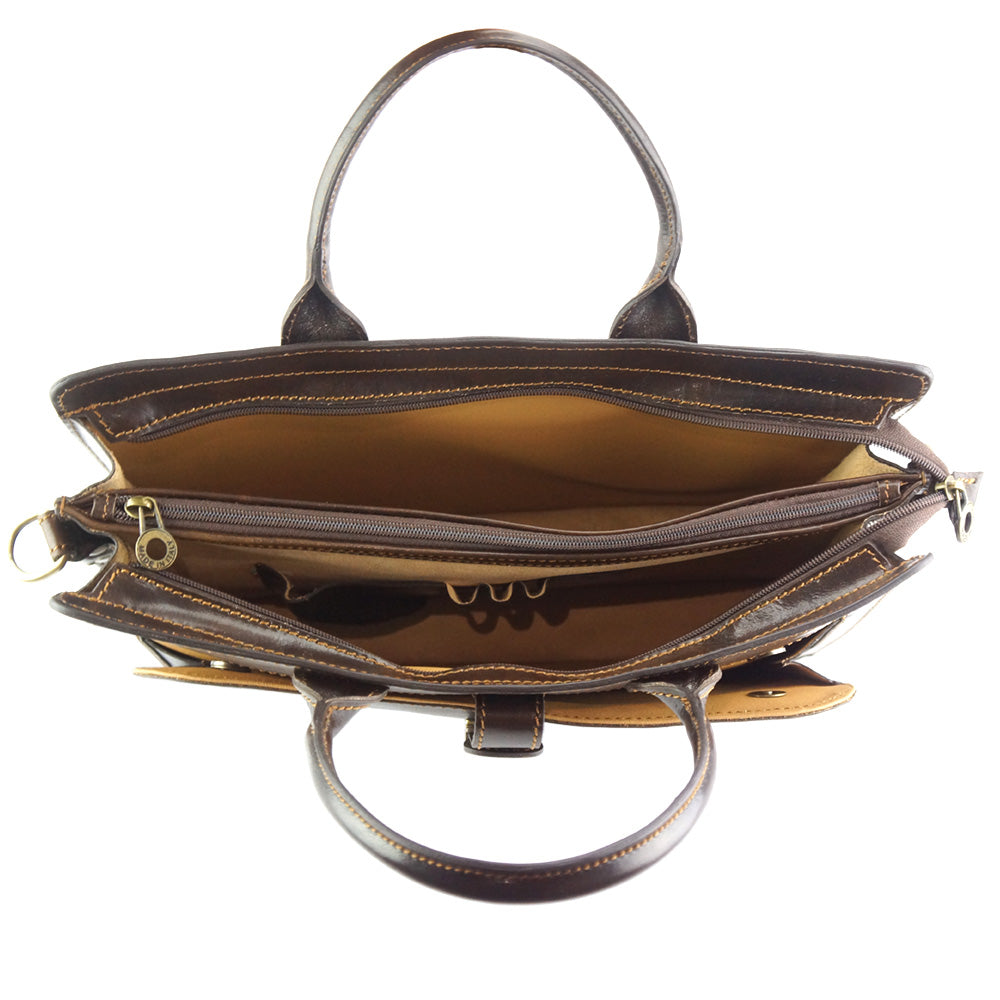 Giacinto leather business bag-12