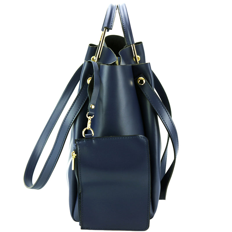 Veronica leather handbag-9
