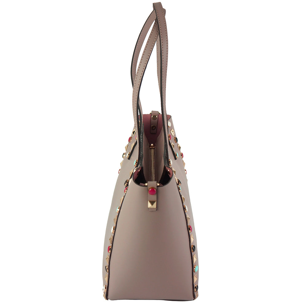 Tina leather Handbag-16