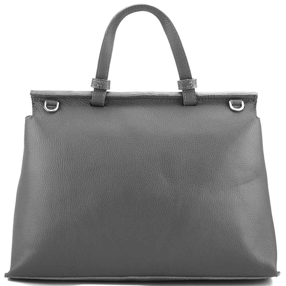 Donatella GM leather Handbag-4