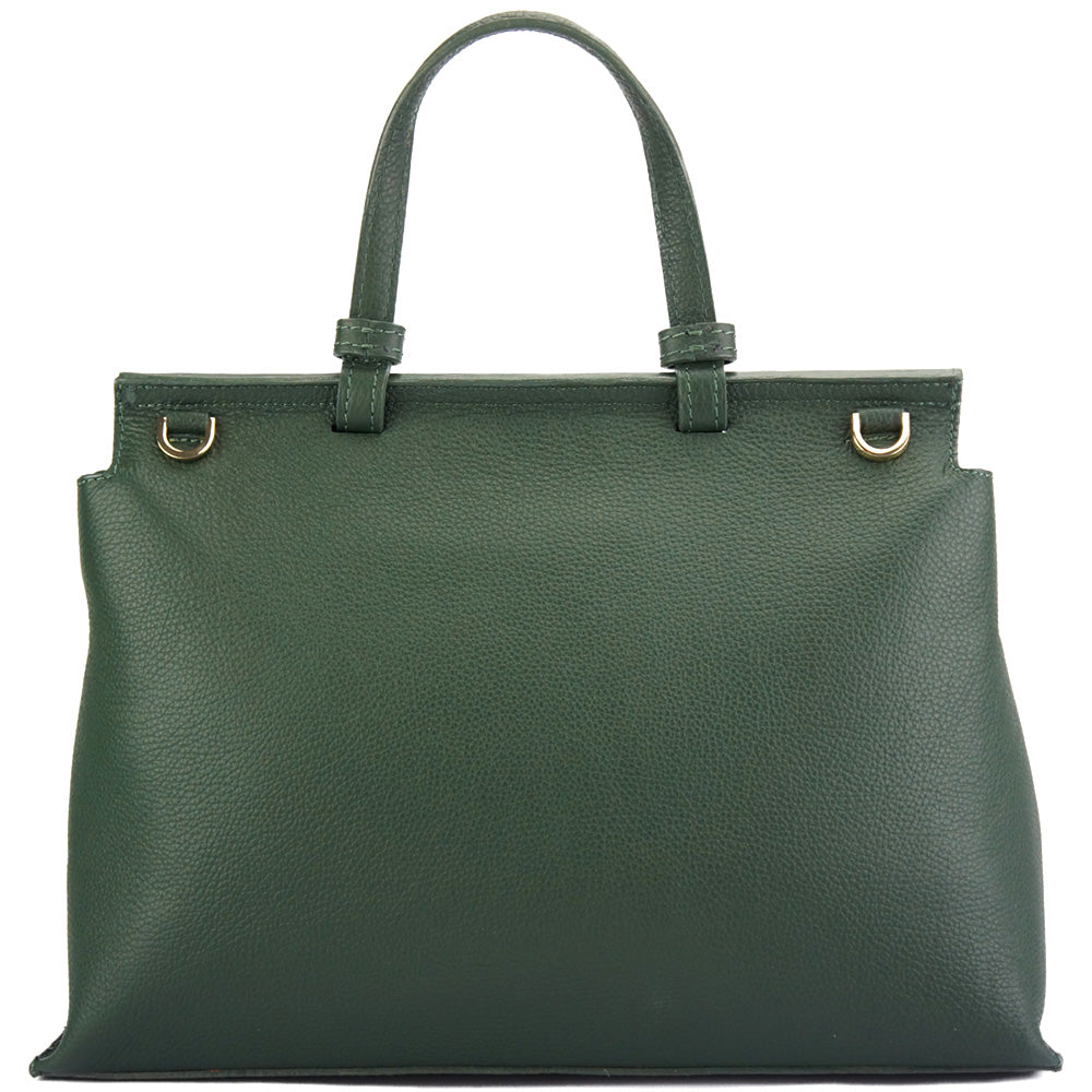 Donatella GM leather Handbag-13