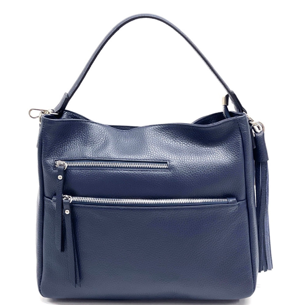 Evelyn leather shoulder bag-27