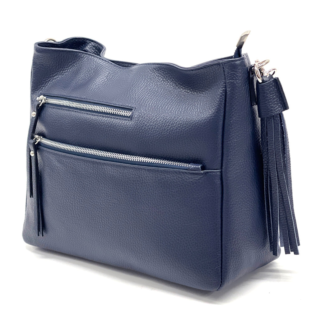 Evelyn leather shoulder bag-12