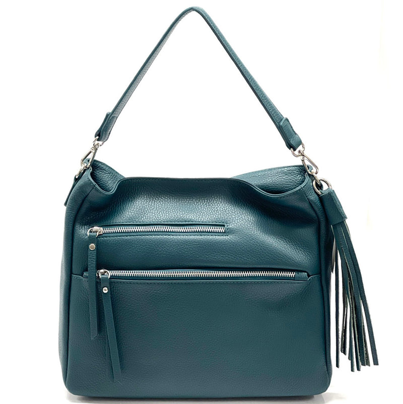 Evelyn leather shoulder bag-31