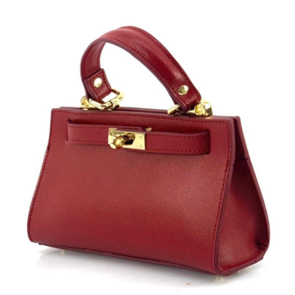 Ambra leather Handbag-19