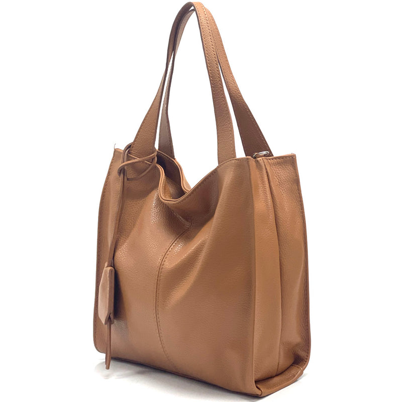 Zoe leather shoulder bag-4