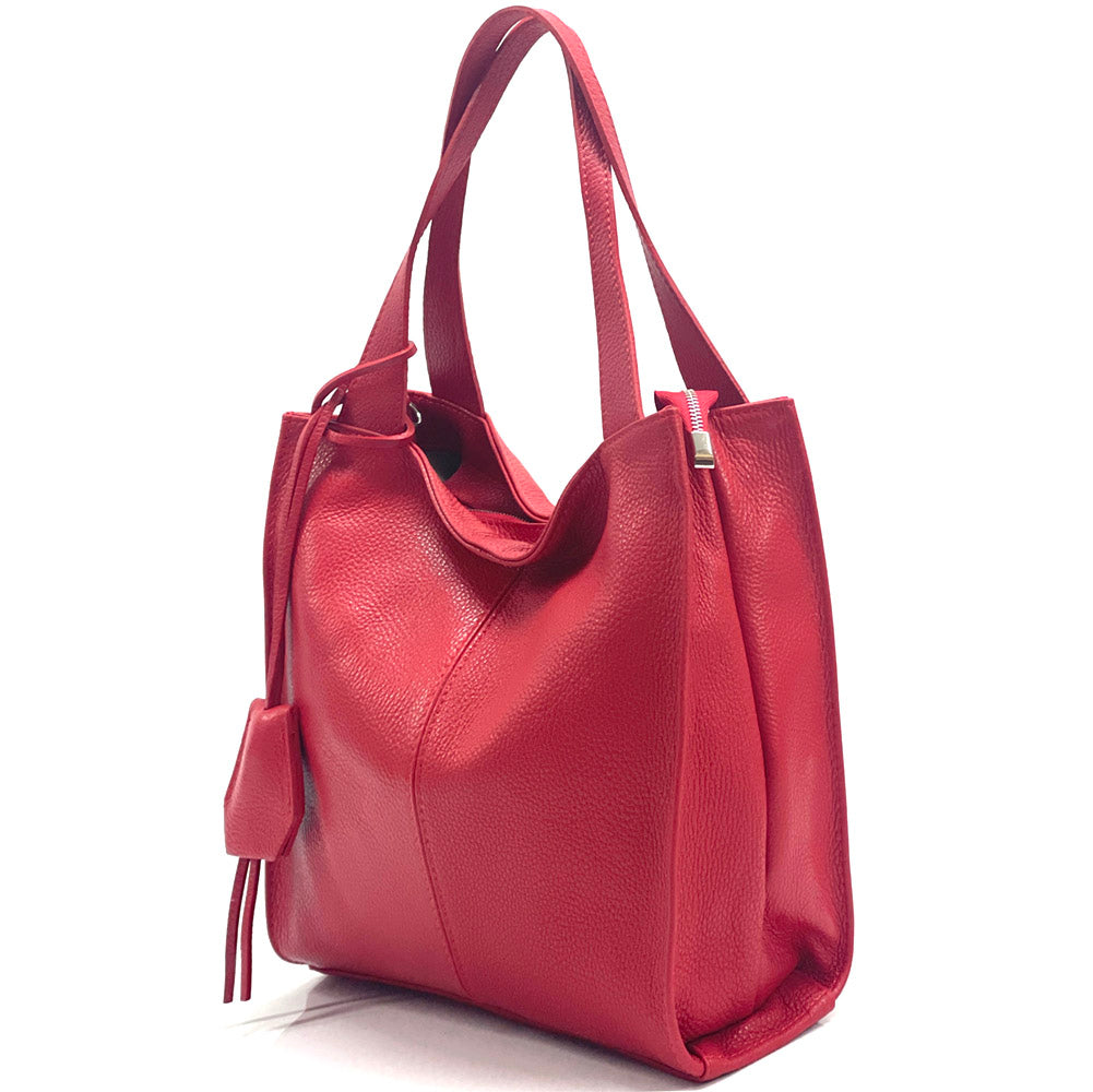 Zoe leather shoulder bag-8