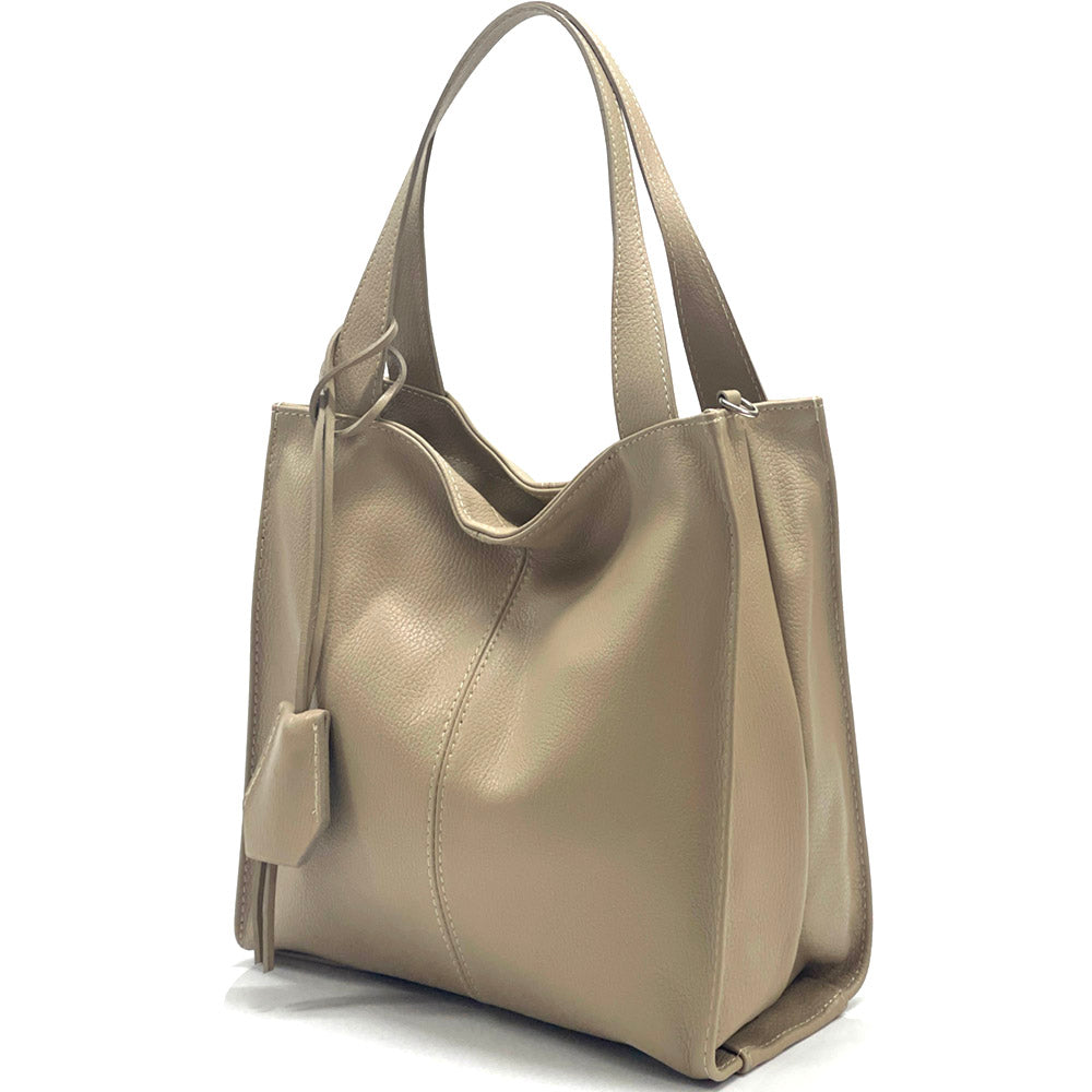 Zoe leather shoulder bag-10