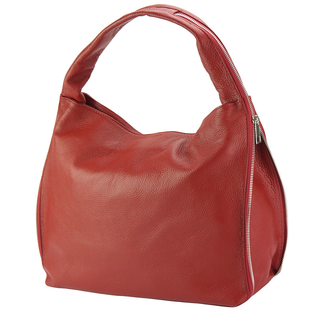 Carmen leather shoulder bag-1