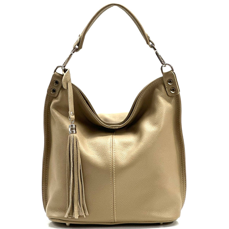 Selene leather Hobo bag-29