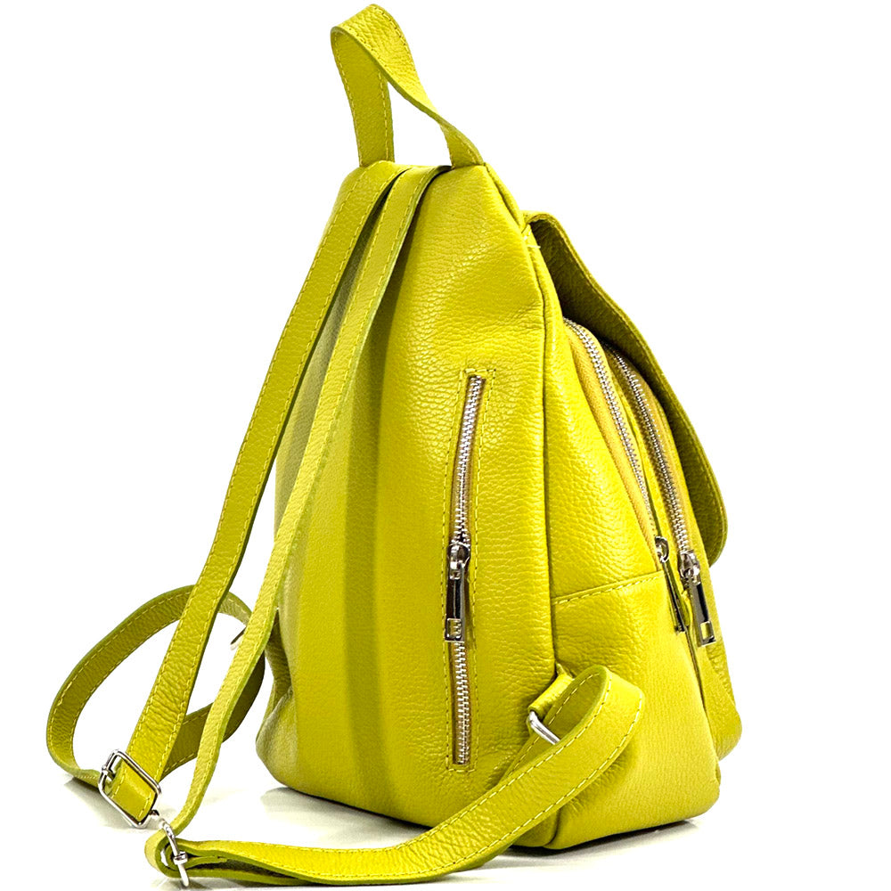 Manuele leather Backpack-8