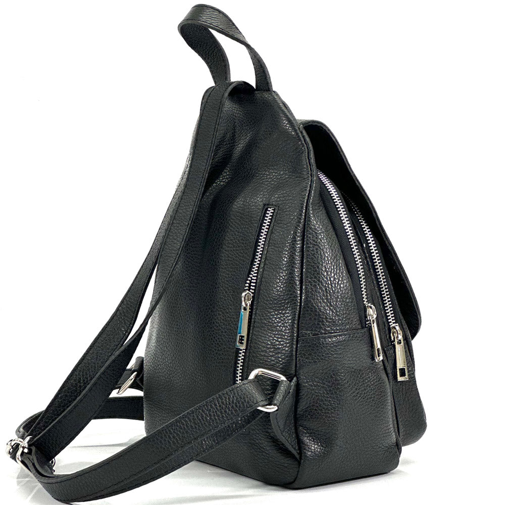 Manuele leather Backpack-5