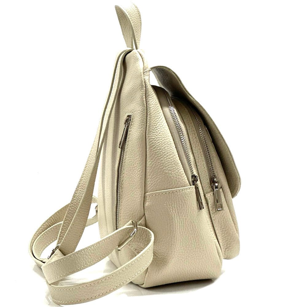 Manuele leather Backpack-9