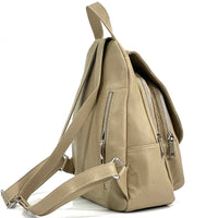 Manuele leather Backpack-7