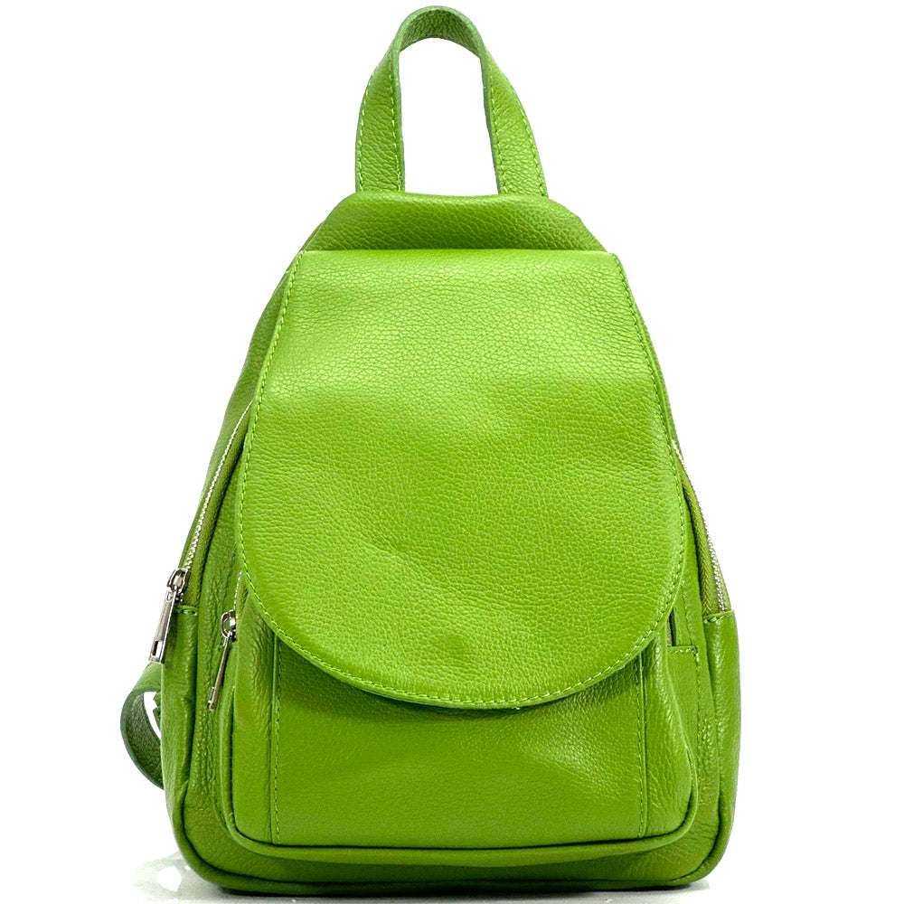 Manuele leather Backpack-11