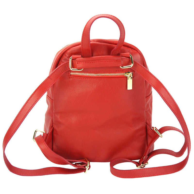 Carola leather backpack-10