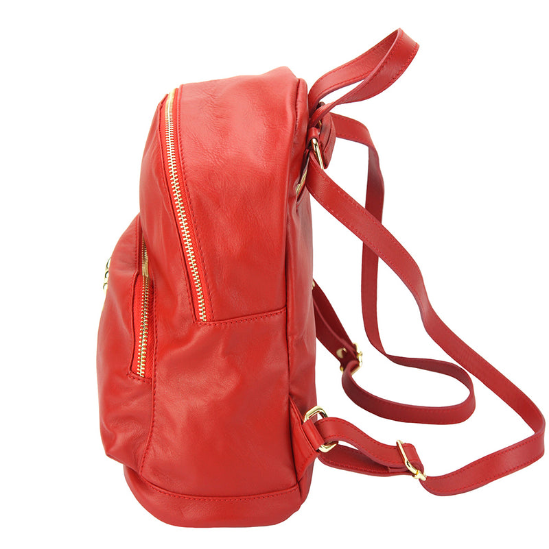 Carola leather backpack-12