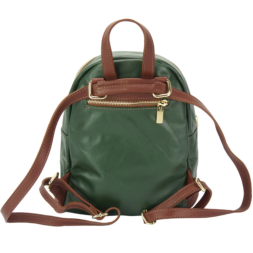 Carola leather backpack-0