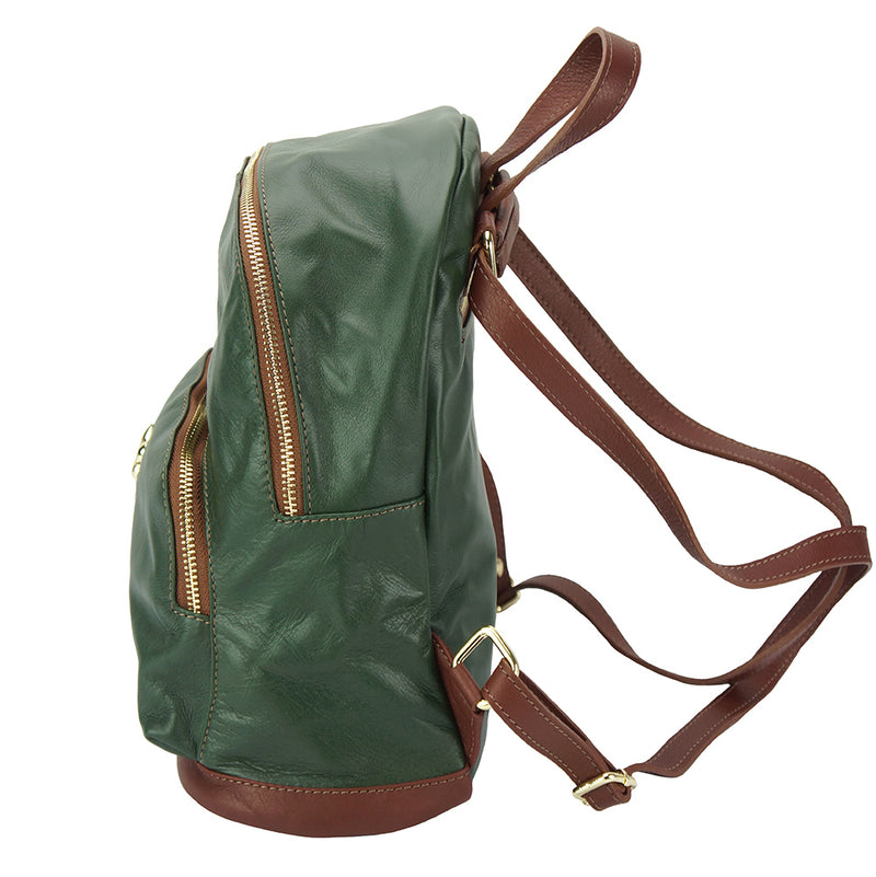 Carola leather backpack-2