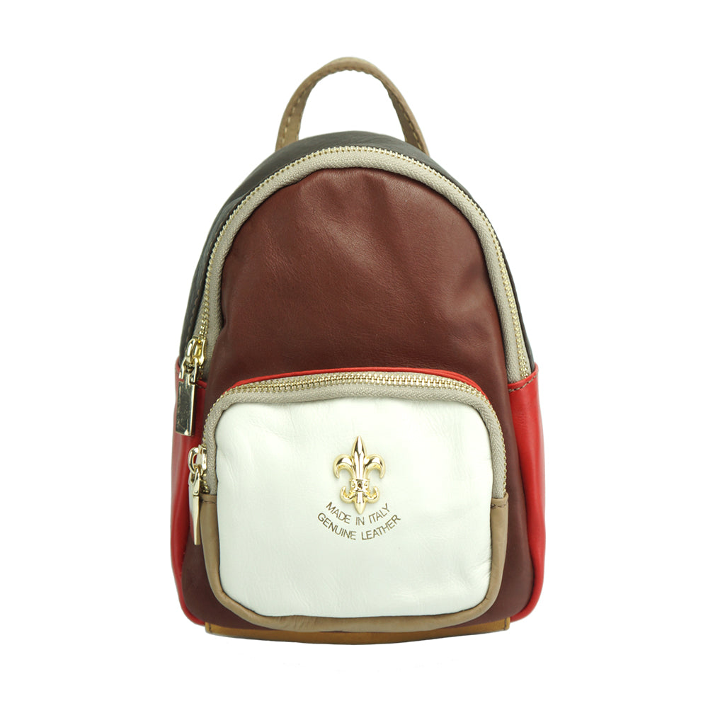 Alessia leather Backpack-13
