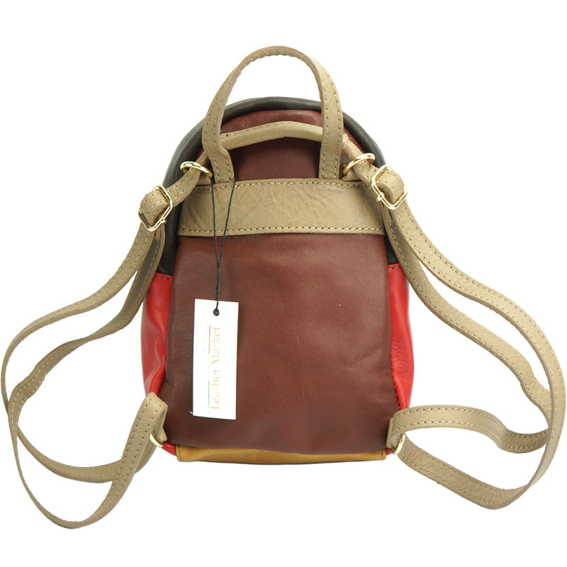Alessia leather Backpack-9