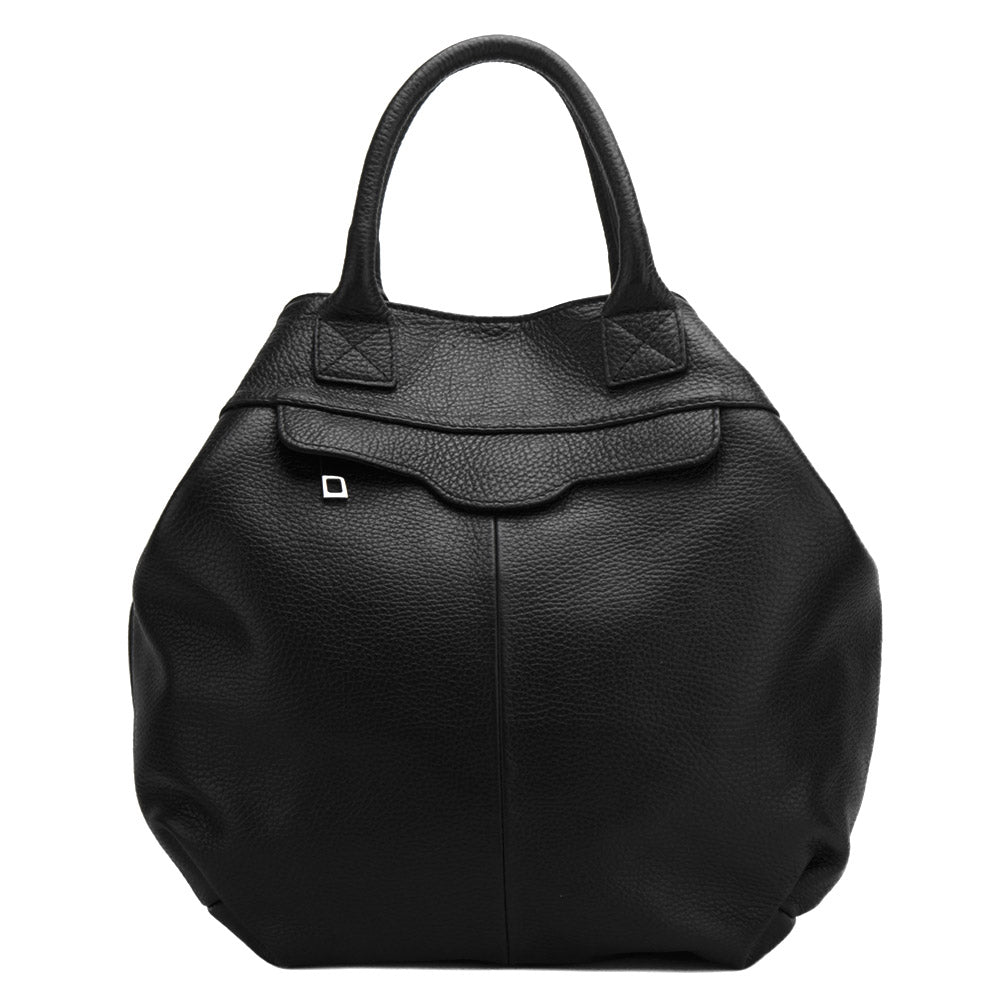 Raffaella leather tote bag-3