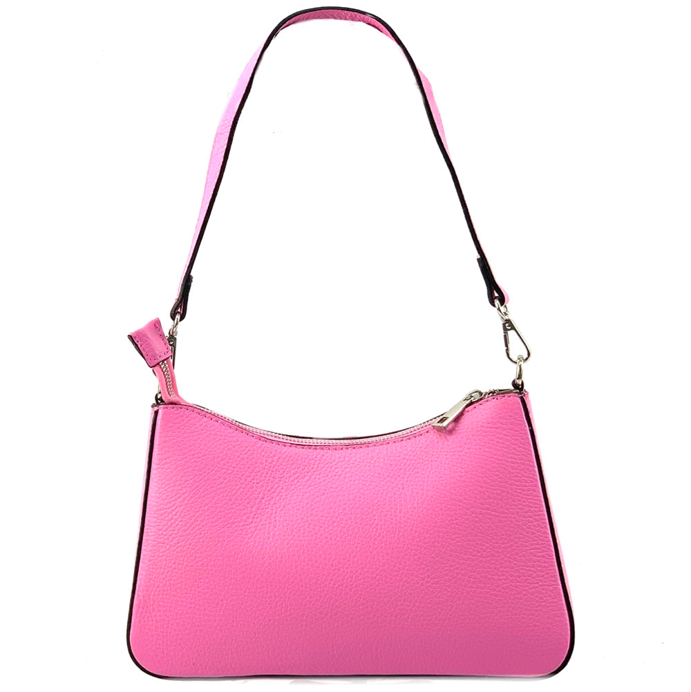 Pia Pink Leather Handbag