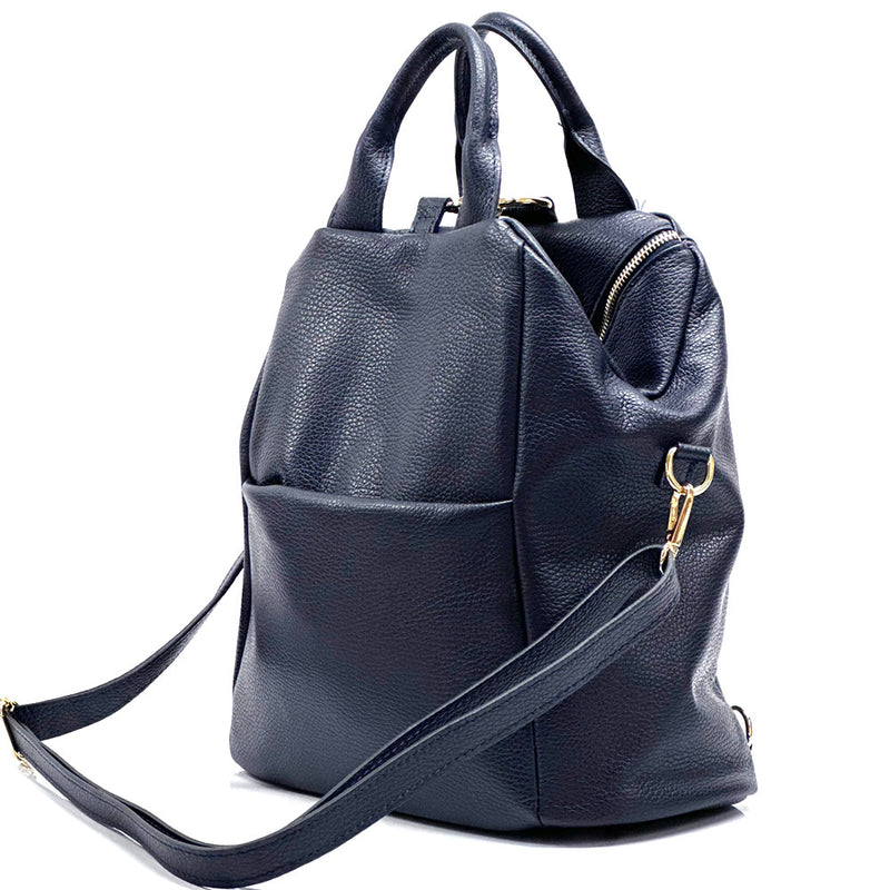 Unisex leather backpack-8