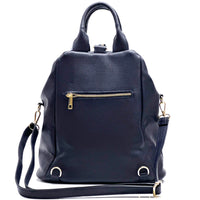 Unisex leather backpack-9