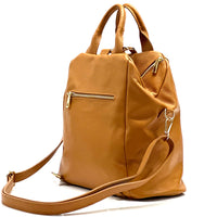 Unisex leather backpack-11