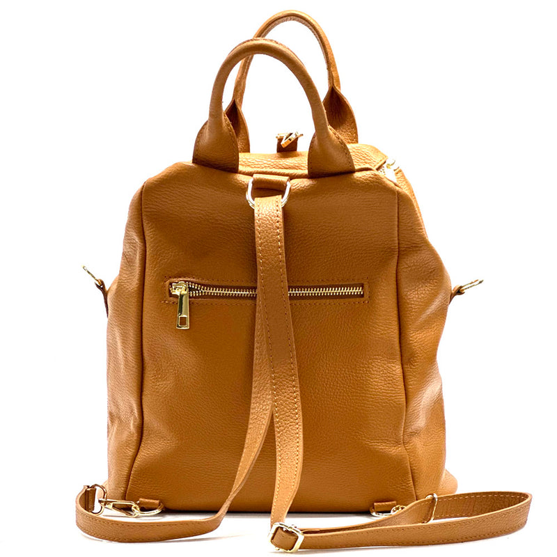 Unisex leather backpack-12