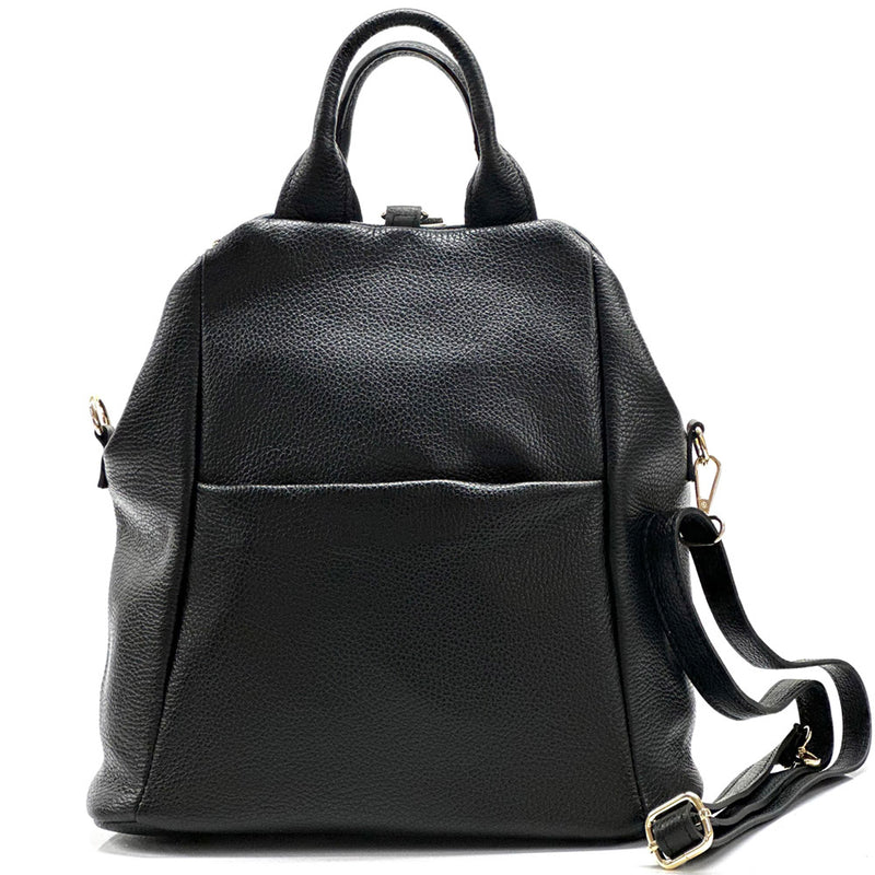 Unisex leather backpack-29
