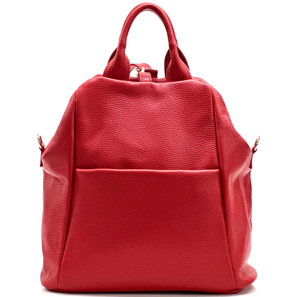 Unisex leather backpack-31