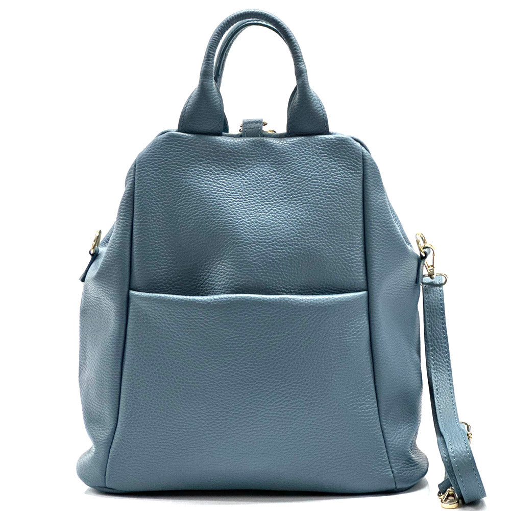 Unisex leather backpack-24