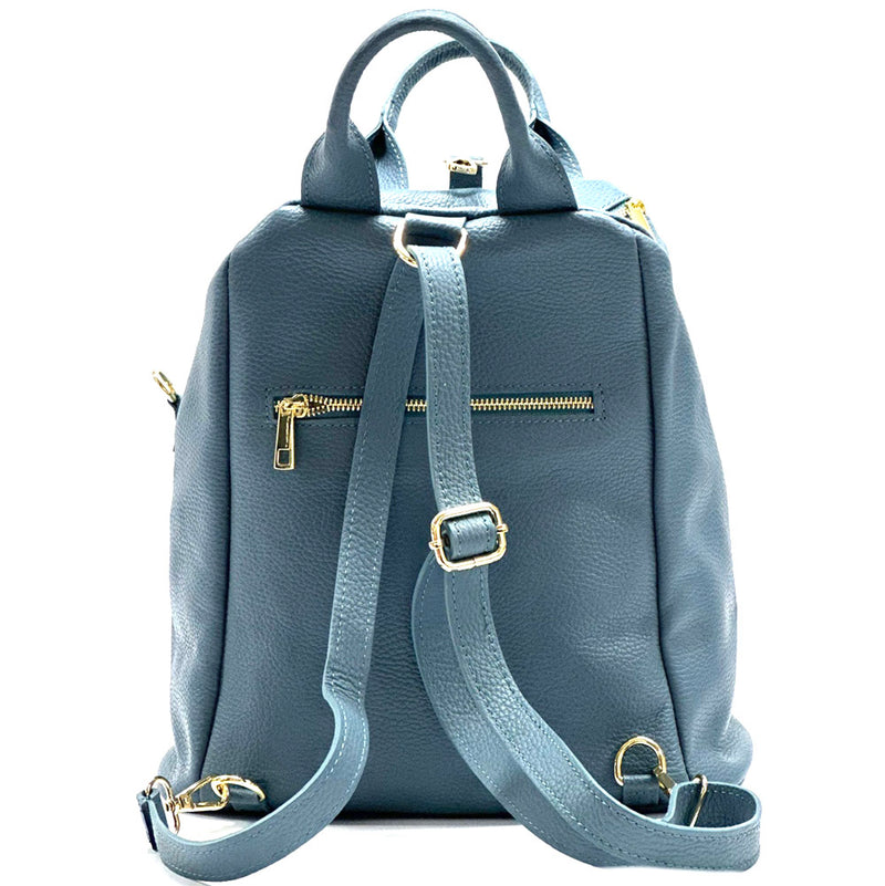 Unisex leather backpack-3