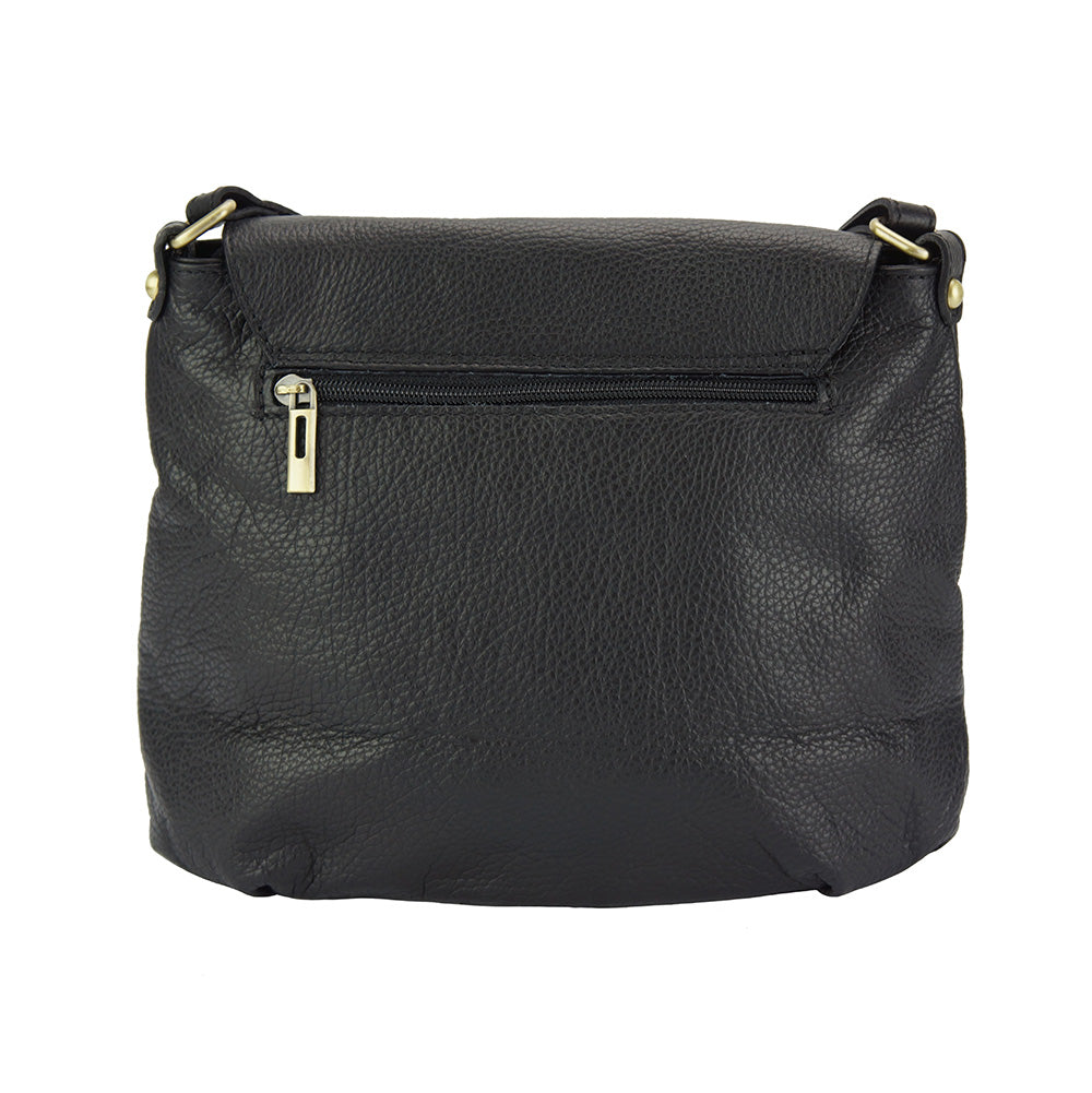 Angelica leather shoulder bag-3