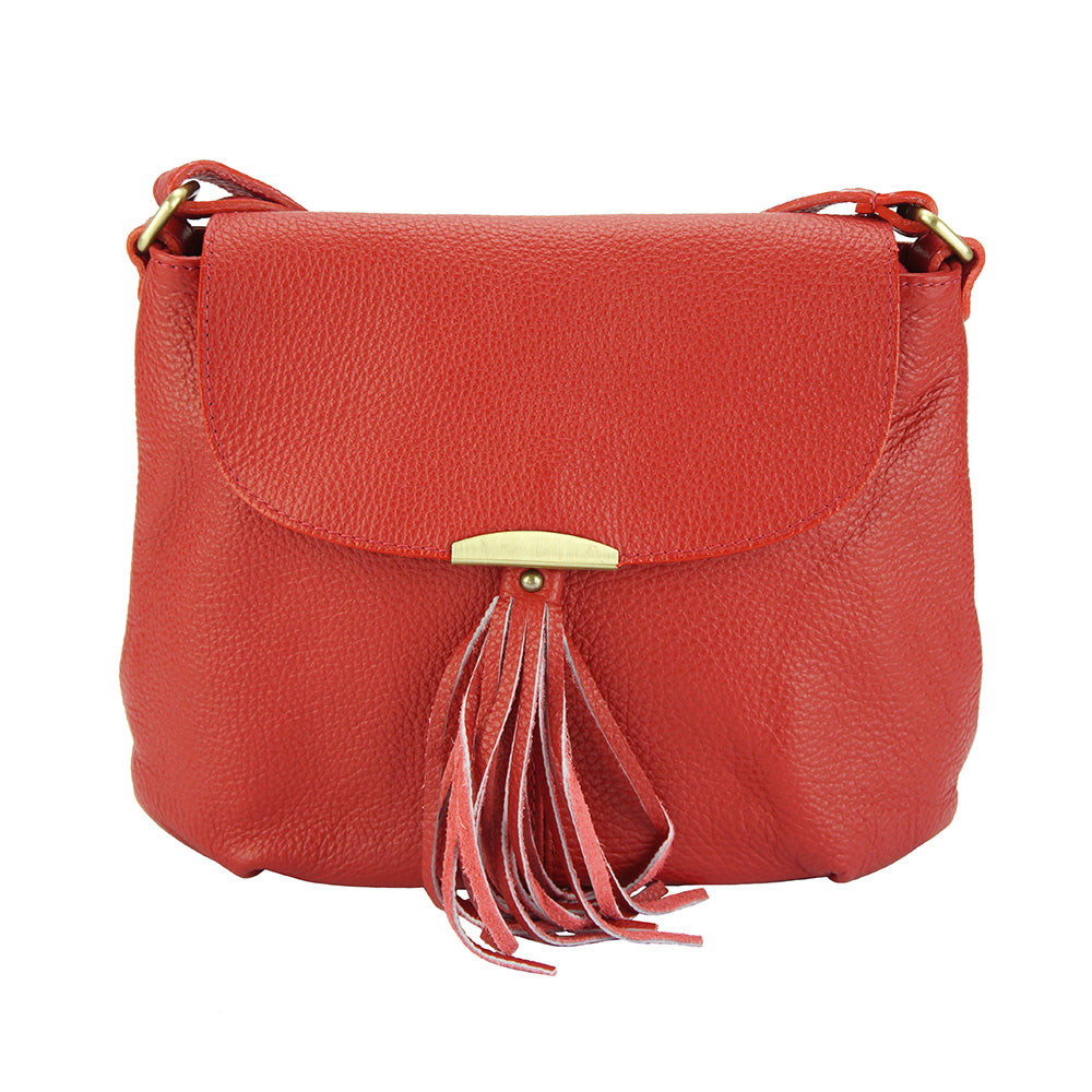 Angelica leather shoulder bag-15