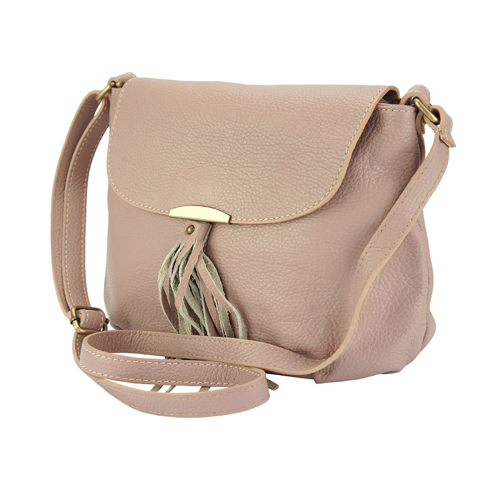 Angelica leather hobo bag