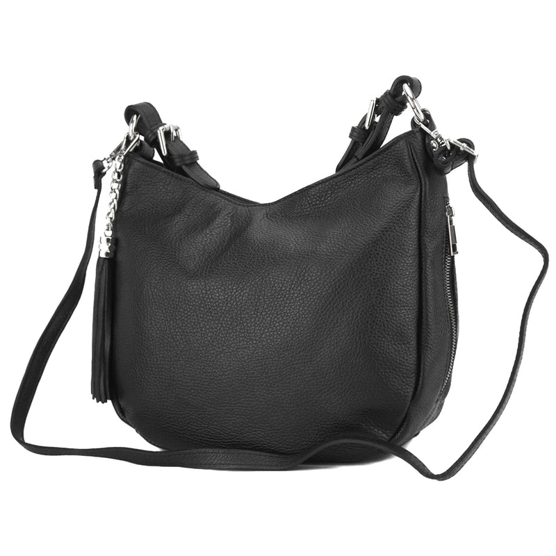Victoire shoulder bag in calf-skin leather-5