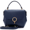 Kimberly Leather hand bag in blue