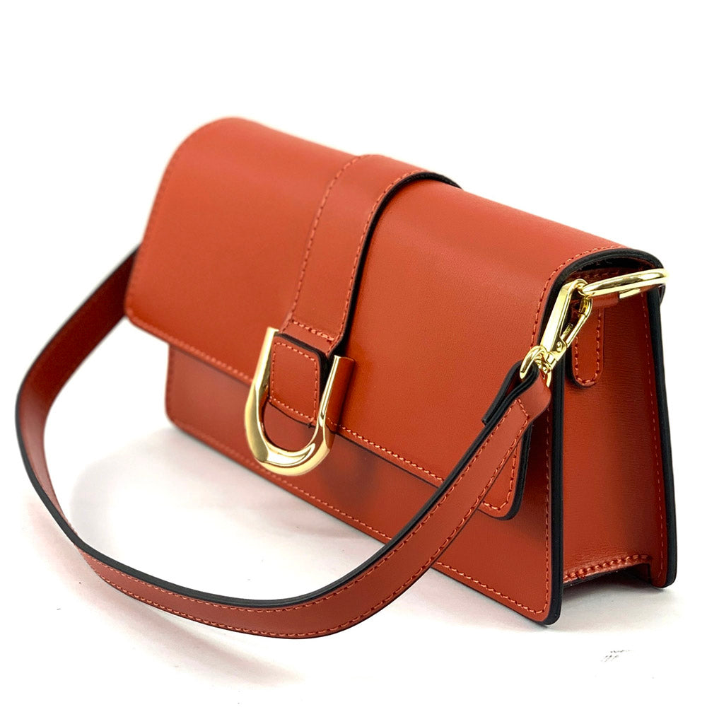Maia Leather shoulder bag-4