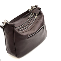 Assunta leather shoulder bag-11