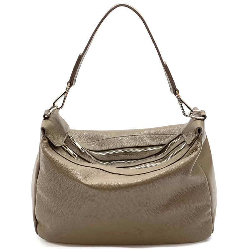 Assunta leather shoulder bag-23