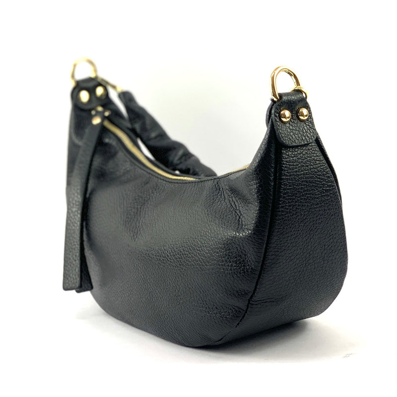 Tara Small Hobo Leather bag-10
