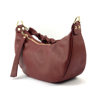 Tara Small Hobo Leather bag-13