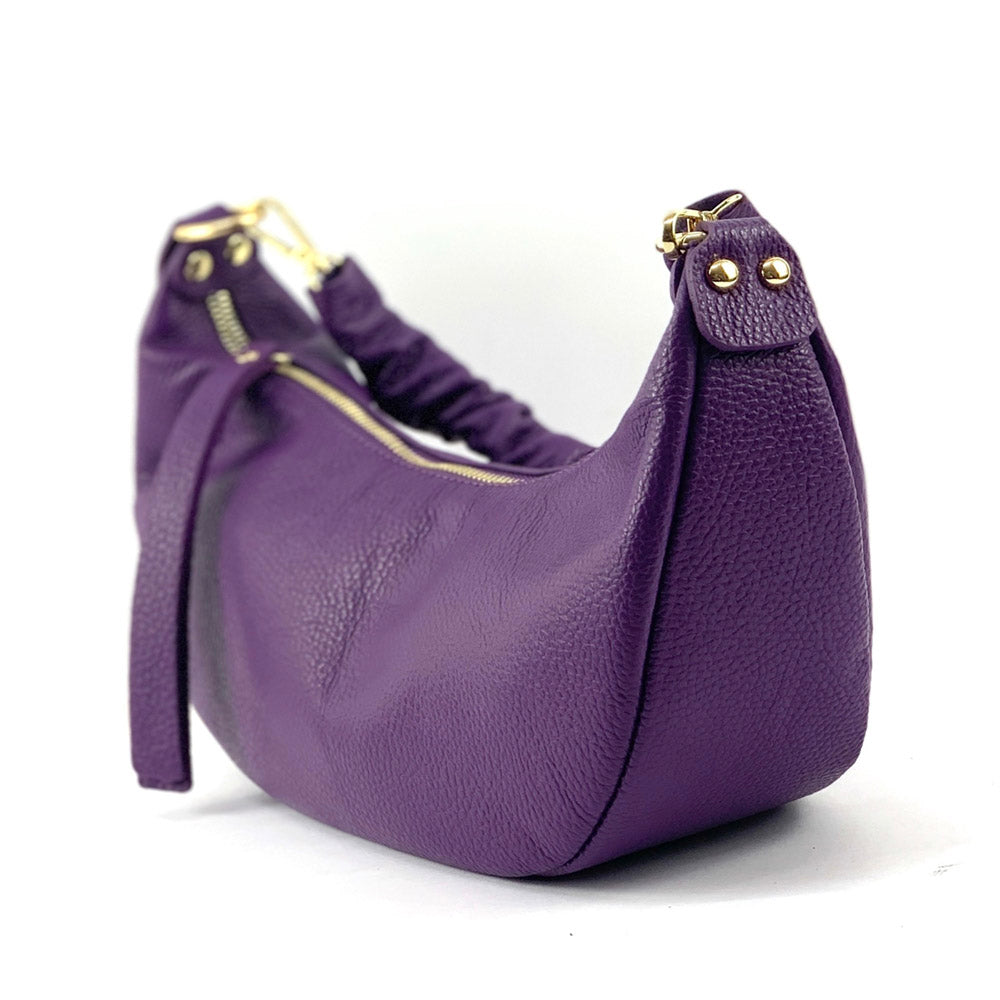 Tara Small Hobo Leather bag-17